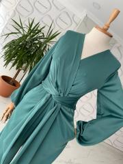 Modern kuşaklı Tulum - mint