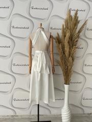 1 Elbise 4 model - Beyaz
