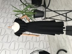 Madonna yaka volanlı elbisemiz