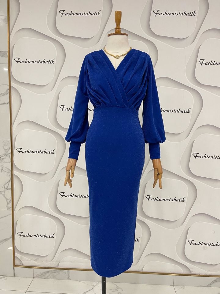 Karina midi boy elbise- Saks