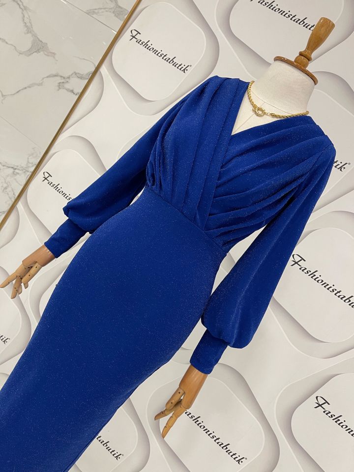 Karina midi boy elbise- Saks