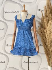 Çıtır desen 1 elbise 3 model - Saks