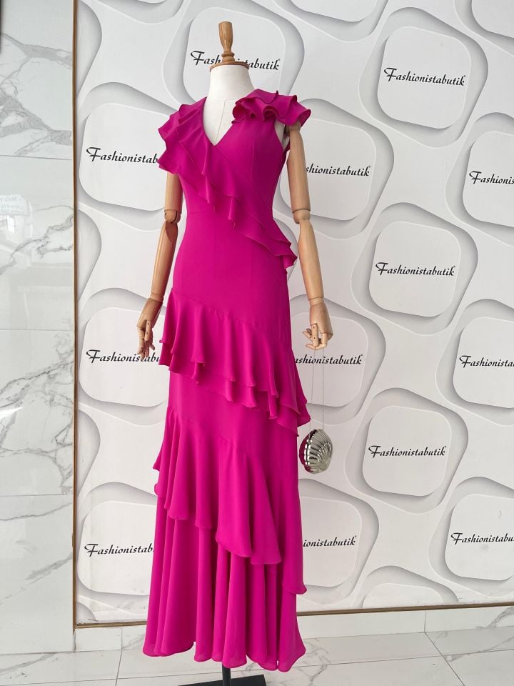 Flamenko elbise - pembe