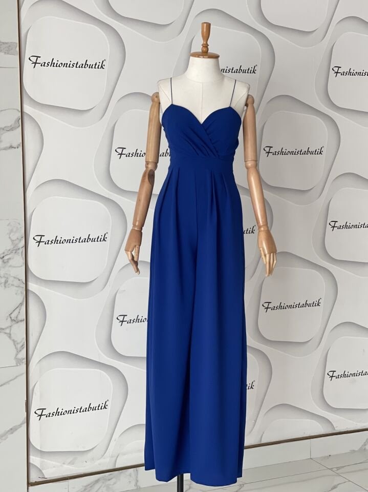 İp askılı palazzo tulum -Saks