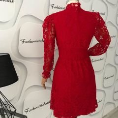 Tasarım elbisemiz Kırmızı