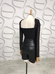 Tasarım Bodysuit - Siyah