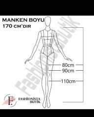 Beyaz Dantel detay elbise - Beyaz