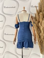 bomb triple dress - Indigo