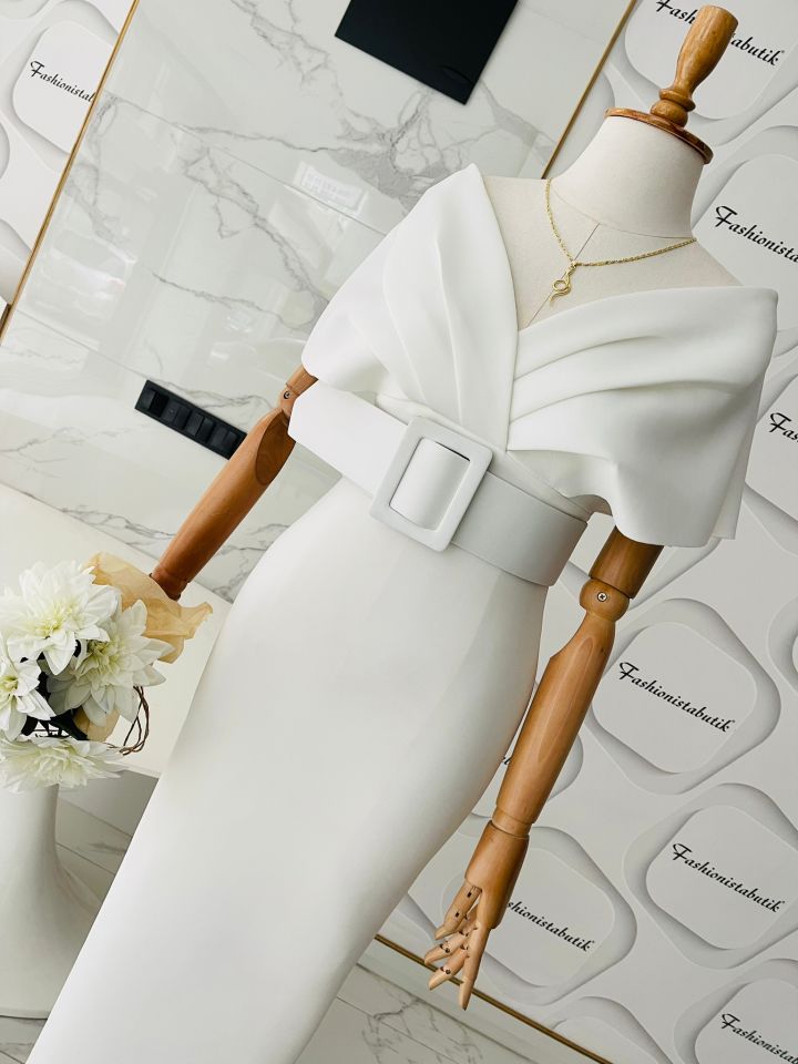Milana dress - Beyaz