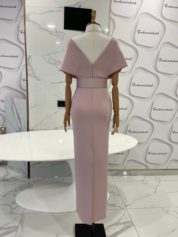 Milana dress - Pudra