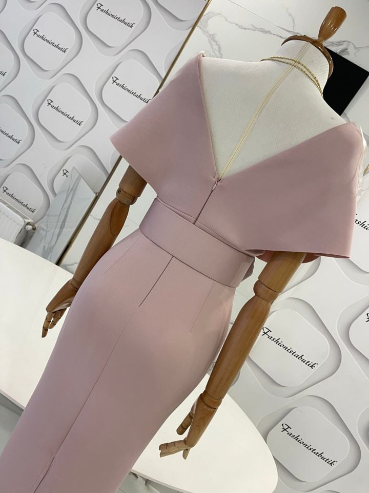 Milana dress - Pudra