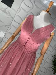 Yıldız elbise - Pembe