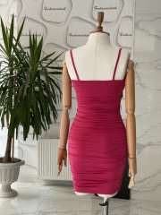 Claire dress - Pembe