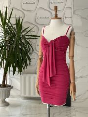 Claire dress - Pembe