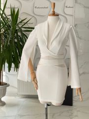 Pauline dress - Beyaz